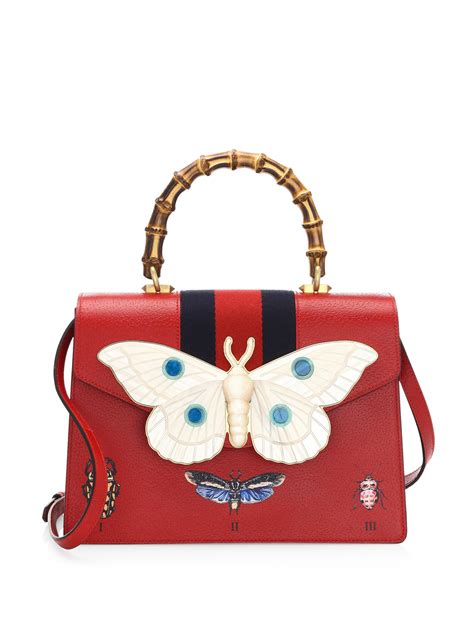 butterfly gucci purse